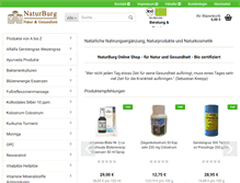 Tablet Screenshot of naturburg.com